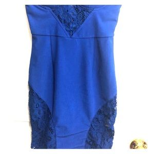 Blue TouchDolls Bodycon Dress